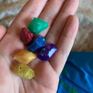 Resin handmade infinity stones !